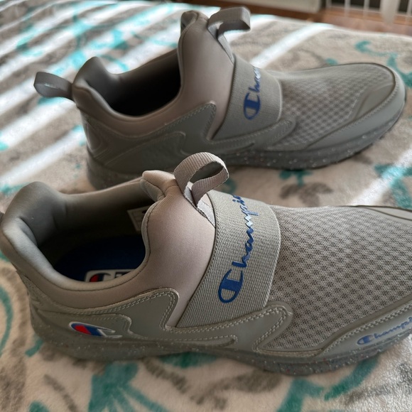 Champion Gray Mesh Men's Sneakers - Picture 2 of 3